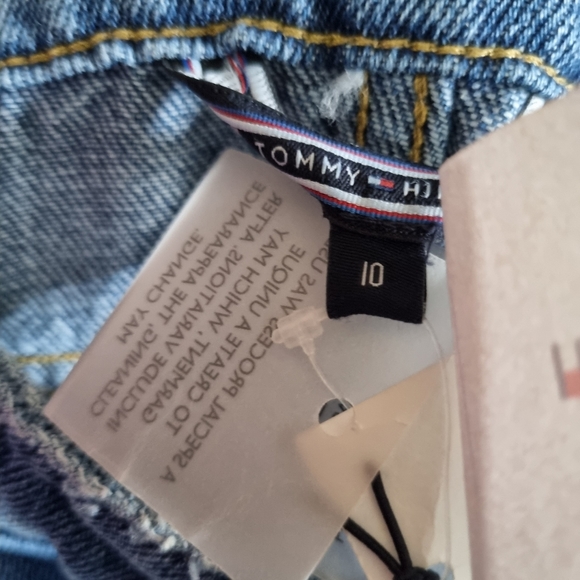 Tommy hilfger keena denim mini skirt sz uk 10 Bnwt - Picture 9 of 9